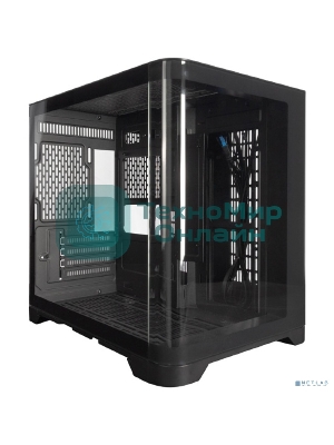 Компьютерный корпус 1STPLAYER UVIEW UV5 Black/mATX/UV5-BK