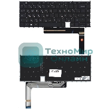 Клавиатура для ноутбука HP EliteBook x360 1040 G7 G8 черная