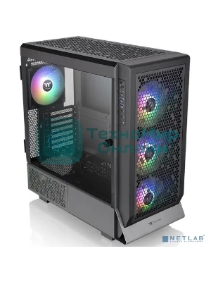 Компьютерный корпус Thermaltake Ceres 500 TG ARGb черный без БП ATX 4x140мм 2xUSB3.0 1xUSB3.1 audio bott PSU