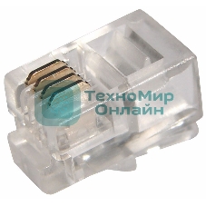 Телефонный разъем Rexant RJ-9(4P4C)