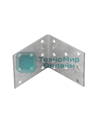 Крепежный уголок равносторонний Сибртех, KUR 60x60x50 мм