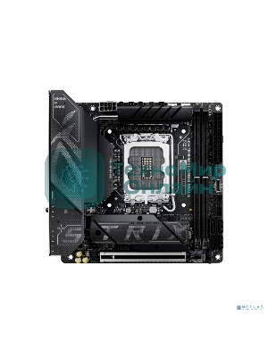 Материнская плата ASUS ROG STRIX B860-I GAMING WIFI, LGA1851, Intel B860, 2xDDR5, 4xSATA, 2xM.2, 1xPCIe 5.0 x16, 1xDP, 1xHDMI, 1xThunderbolt 4, 1x2.5Gb LAN, Wi-Fi 7, 2xUSB 2.0, 3xUSB 3.2 Gen 1, 1xUSB 3.2 Gen 2, 1xUSB 3.2 Gen 2x2, 1xUSB-C, 1xS/PDIF, 2x3.5 мм, 7.1, Mini-ITX