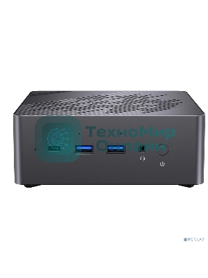 Компьютер Chuwi AuBox AMD Ryzen AI 9 365(2Ghz)/32768Mb/1024PCISSDGb/Int:AMD Radeon 880M/BT/WiFi/war 1y/0.74kg/Gold+Black/Win11Pro + Aluminum+plastic/RAM slot*2/bracket/USB2.0*1/USB3.2*2/USB3.0*1/Type-C*2/HDMI*1/DP*1/RJ45*2/WIFI6/BT5