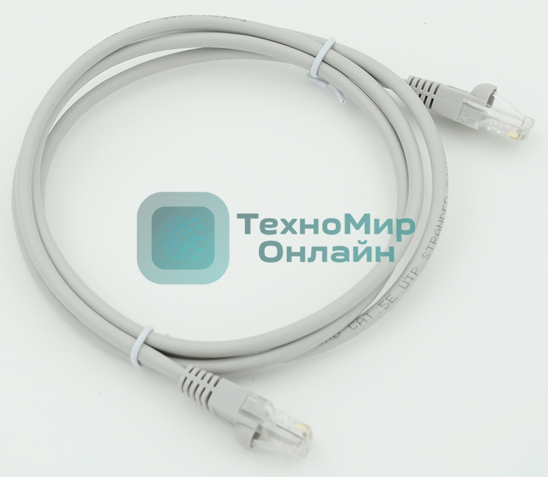 Кабель Patch cord 1.5м литой 5E