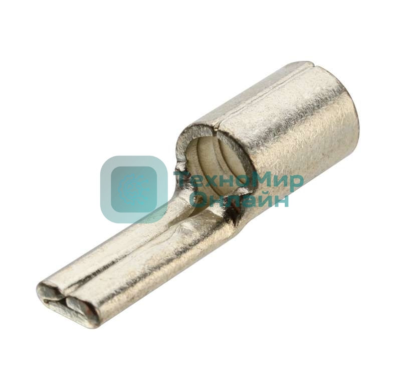 Наконечник штифтовой плоский КВТ НШП-35 50311