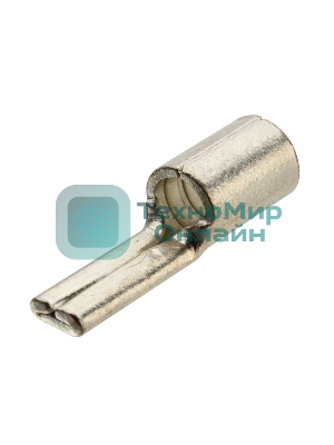 Наконечник штифтовой плоский КВТ НШП-35 50311