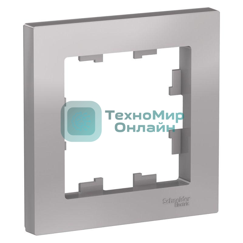 Рамка 1-м AtlasDesign алюм. SchE ATN000301