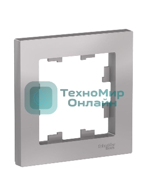 Рамка 1-м AtlasDesign алюм. SchE ATN000301