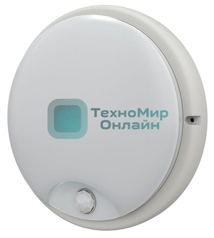 Светильник светодиодный IEK ДПО 4100Д 12Вт 4000К IP54 круг бел. ИК ДД LDPO0-4100D-12-4000-K01