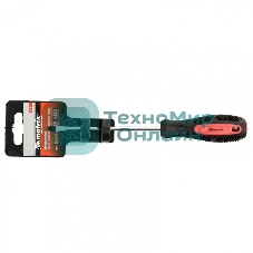 Отвертка Matrix Anti-Slip, SL4,0 х 100 мм, CrV, двухкомп. рукоятка