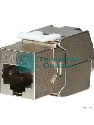Модуль Keystone Rexant (02-0361), Jack RJ-45(8P8C), FTP экранированный, CAT 6A, тип 180 градусов, самозажимной PRO