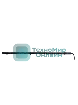 БРП Uniprom, с мониторингом, 0U, 400В, 3Ф, 32A, 36xC13 12xC19, 3м кабель, IEC309