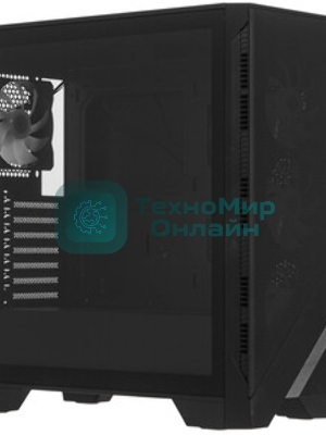 Компьютерный корпус без блока питания Case MSI MAG FORGE 321R AIRFLOW, Midi-Tower, TG, 4x120мм ARGB, 2xUSB 3.2, 1xUSB 3.2 Type-C, ATX, mATX, mITX черный