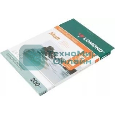 Фотобумага Lomond 0102033 A4/200г/м2/50л./белый матовое/матовое для струйной печати