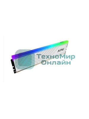 Оперативная память XPG Spectrix D35G RGB, DDR4, 16GB, 3200MHz, CL16, UDIMM, с радиатором, RGB, белый