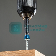 Бита Gross PH2x25 мм с ограничителем и магнитом, для ГКЛ, S2