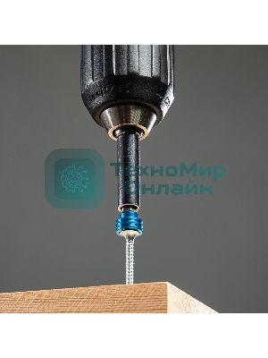 Бита Gross PH2x25 мм с ограничителем и магнитом, для ГКЛ, S2