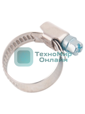 Хомуты металлические Сибртех стандартное болтовое крепление 70-90 мм, ширина 9 мм, 25 шт.