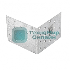 Крепежный уголок равносторонний Сибртех, KUR 100x100x80 мм