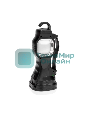 Фонарь кемпинговый Rexant с солнечной батареей и крюком