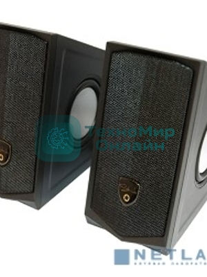 Акустическая система Dialog AST-30UP черный 2х3.5W RMS, активные