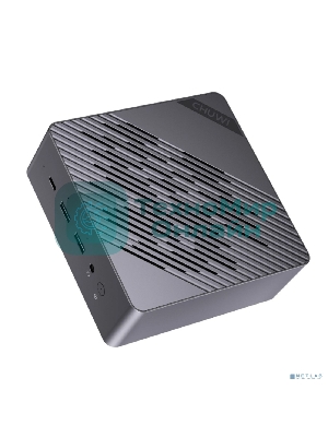 Компьютер Chuwi AuBox AMD Ryzen AI 9 365(2Ghz)/32768Mb/1024PCISSDGb/Int:AMD Radeon 880M/BT/WiFi/war 1y/0.74kg/Gold+Black/Win11Pro + Aluminum+plastic/RAM slot*2/bracket/USB2.0*1/USB3.2*2/USB3.0*1/Type-C*2/HDMI*1/DP*1/RJ45*2/WIFI6/BT5