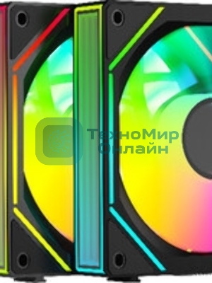 Комплект вентиляторов Gamma F12 UNI BK ARGB 3 IN 1
