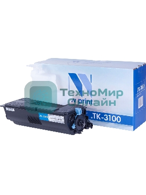 Тонер Картридж NVP совместимый NV-TK-3100 для Kyocera FS-2100D/FS-2100DN FS-4100DN/FS-4200DN/FS-4300DN/Ecosys M3040dn (12500k)