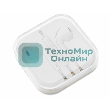 Проводные наушники Rexant (18-0150) белый, вкладыши, разъем Jack 3.5 мм