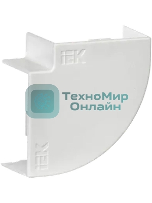 Поворот на 90 град. КМП 40х25 ЭЛЕКОР (уп.4шт) IEK CKMP10D-P-040-025-K01