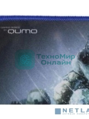 Коврик Qumo Iron Storm для мыши, 280x230x3 мм