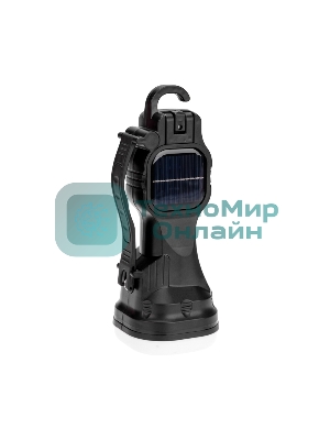 Фонарь кемпинговый Rexant с солнечной батареей и крюком
