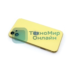Задняя крышка (корпус) в сборе с рамкой для Apple iPhone 11 желтый