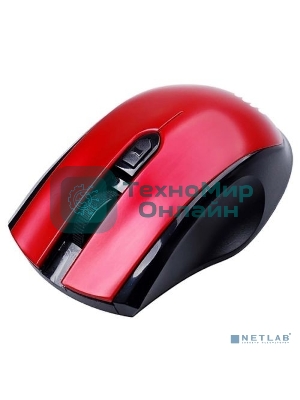 Мышь беспроводная Acer OMR032 черный/красный, 1600 dpi, радиоканал, USB, кнопки - 4