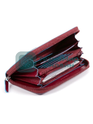 Кошелек женский Piquadro Blue Square PD1515B2R/R красный натур.кожа