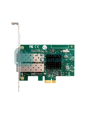 Комплект: Сетевой адаптер SFP ExeGate EXE-82576-F2 + 2xТрансивер Single-Mode до 20км ExeGate EXT-1G-SM1310-LC2-20KM (EX296229RUS: PCI-E x1 v2.0, порты 2x SFP (10/100/1000Mb/s), Gigabit Server NIC Intel Chipset 82576-F2 + 2xEX298328RUS: Tx:1310/Rx:1310 нм, до 20 км, разъем Duplex LC)