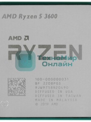Процессор AMD Ryzen 5 3600 Soc-AM4 3.6GHz OEM