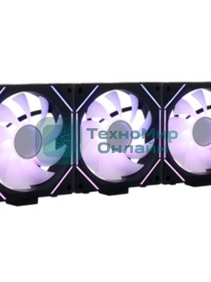 Комплект вентиляторов Gamma F12 UNI BK ARGB 3 IN 1