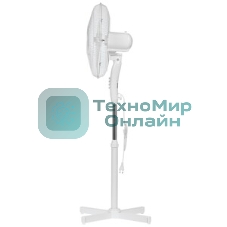 Вентилятор Rix RSF-4000W чёрный, напольный, 45 Вт, 3 скорости, 40 см