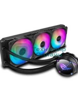Система жидкостного охлаждения ASUS ROG STRIX LC II 360 ARGb 90RC00F1-M0UAY4 черный 120мм алюминий+медь 37,6db 4-pin