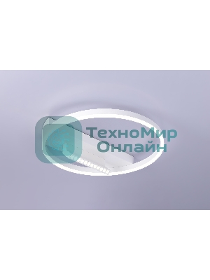 Светильник Ambrella light FL51457/1+1 WH белый 60W 3000K-6400K+4200K D500*110 (ПДУ РАДИО 2.4G)