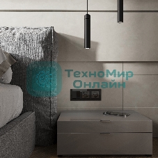 Розетка с заземлением, шторками и USB тип A+C (черный акрил)