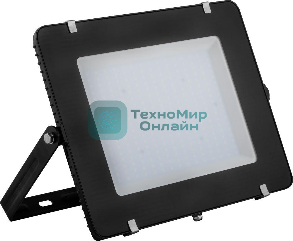 Прожектор светодиодный Feron 2835 SMD 300W 6400K IP65, черный с матовым стеклом, LL-926