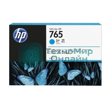 Картридж струйный HP 765 (F9J52A) голубой для HP Designjet T7200 (400мл)