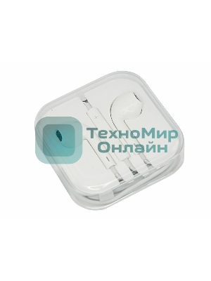 Проводные наушники Rexant (18-0150) белый, вкладыши, разъем Jack 3.5 мм