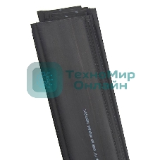 Трубка термоусадочная ТУТ 25/12.5 черный (уп.50шт) PROxima EKF tut-25-b-1m