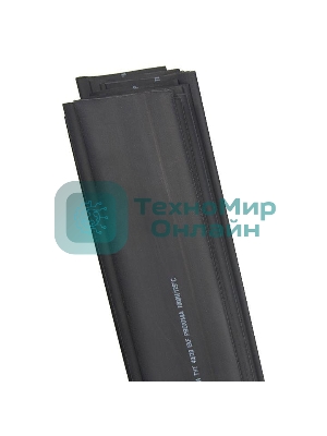 Трубка термоусадочная ТУТ 25/12.5 черный (уп.50шт) PROxima EKF tut-25-b-1m