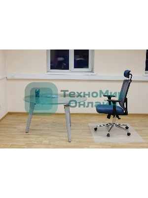 Коврик напольный Бюрократ 1019202 прямоугольный для паркета/ламината вспененный PP 120х90 см