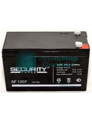 Батарея для ИБП Delta Security Force SF 1207 (12V 7Ah)