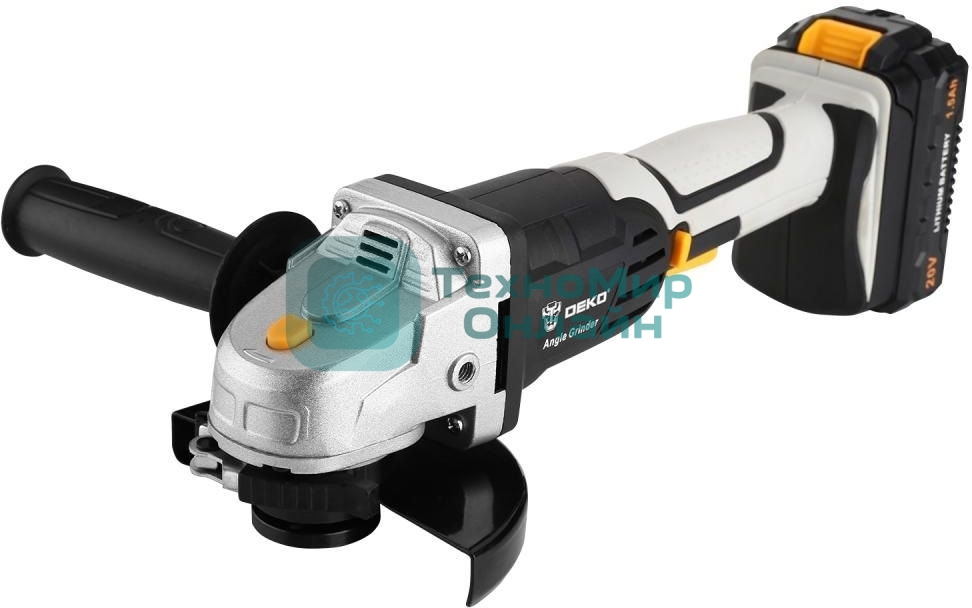 Угловая шлифовальная машина Deko DKAG20-125 8500об/мин рез.шпин.:M14 d=125мм